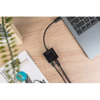 USB Type-C Gigabito eterneto adapteris Digitus DN-3027