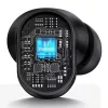 Belaidės TWS ausinės usams BH serija BHUBH03 Bluetooth 5.1, raudonos — įdedamos į ausis, įkrovimo dėklas