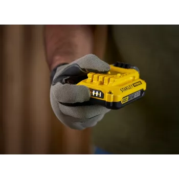 STANLEY SFMCD700D2A-QW 20V gręžtuvas/suktuvas