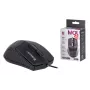 Optinė abiem rankoms tinkama pelė DEFENDER HIT MB-530 — 1000 DPI, USB Type-A, juoda, 1,5 m laidas