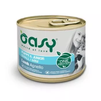 Oasy One Protein šuniukams ir jauniems šunims S/M ėriena 200g