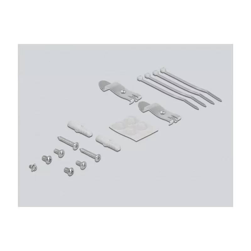 Patch Panel DeLOCK Keystone 4 prievadų juoda