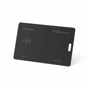 4smarts Standort-Finder SkyTag Card Duos ReCharge, juoda