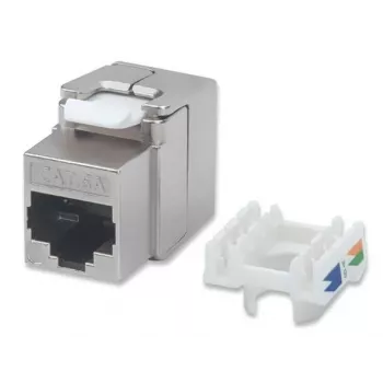 IC Intracom Intellinet - Keystone-Connector - RJ-45 (W) - FTP - CAT 6a - Keystone-Socket - Sidabrinė (771986)
