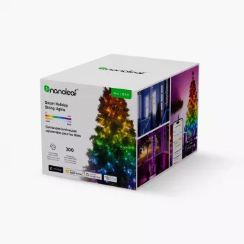 Protingas šviesos kaspinas Nanoleaf 24m 300 LED 18W 16M+