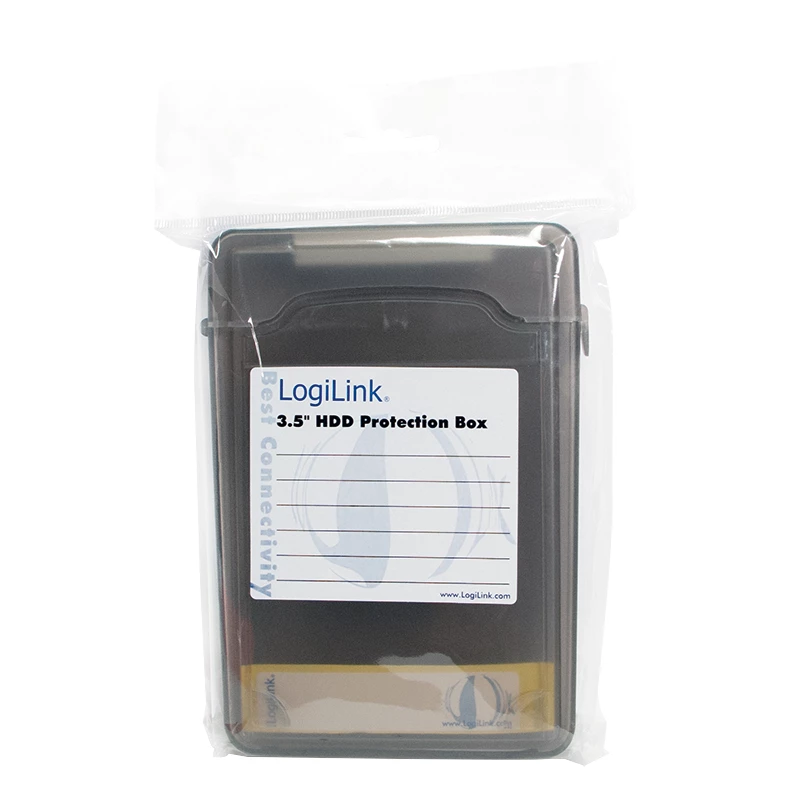 LogiLink UA0133B saugojimo diskų dėklas, juodas