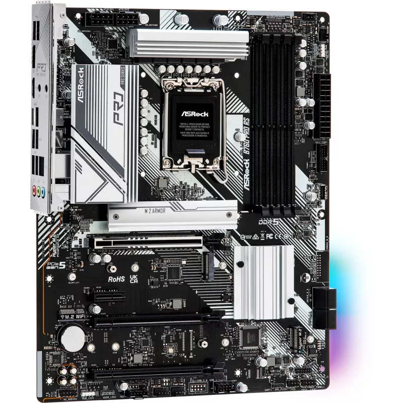 ASRock B760 Pro RS DDR5 ATX pagrindinė plokštė