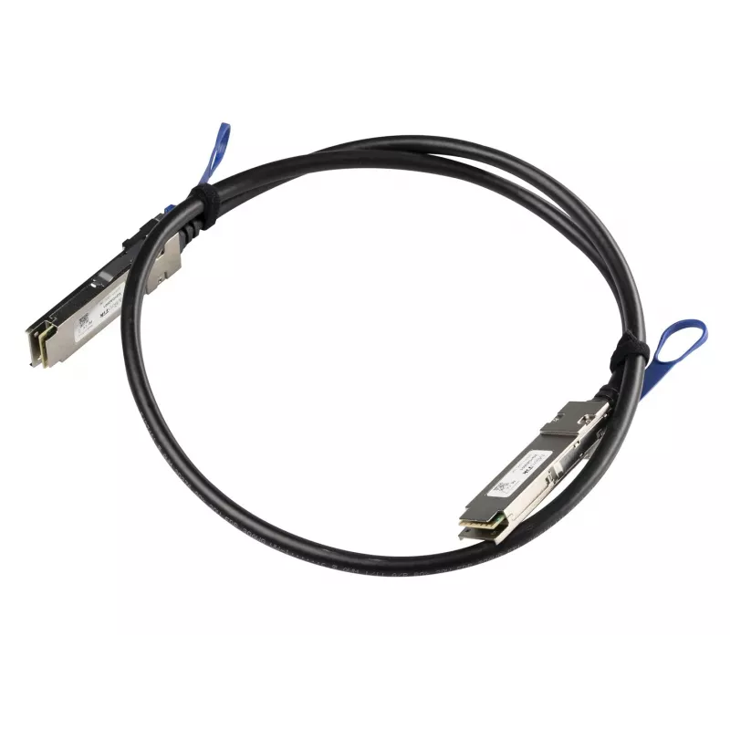 “Mikrotik XQ+DA0001 InfiniBand/šviesolaidinis kabelis” 1 m QSFP+ į QSFP+ / QSFP28 į QSFP28, juodas