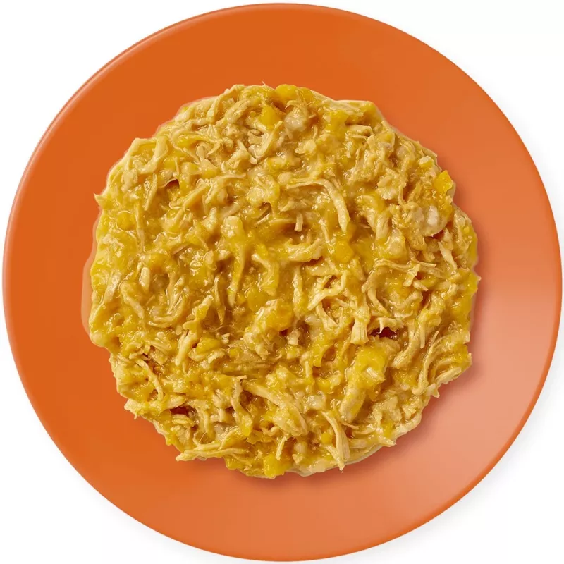 “Applaws” šlapio kačių ėdalo pakelis — vištos krūtinėlė su moliūgu, 70 g, suaugusioms katėms, 84 % drėgmės, 12 % baltymų, be grūdų ir glitimo