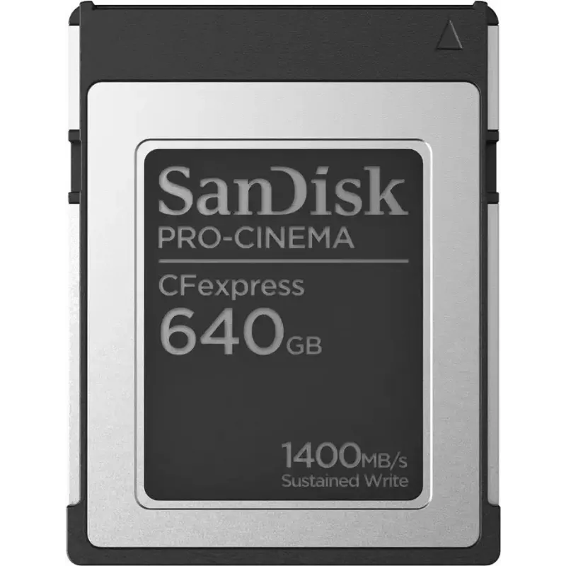 SanDisk PRO-CINEMA - Flash Memory Card - 320GB - CFexpress Type B (SDCFEC-640G-GN4NN)