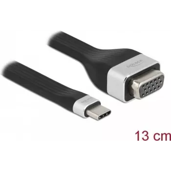 FPC Plokščias juostinis kabelis DeLOCK USB Type-C į VGA 86730