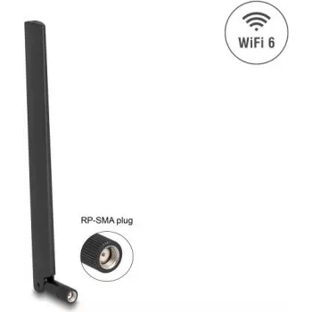 Daugiakryptė antena DeLOCK 90677 6 dBi RP-SMA 2.4-5.875 GHz