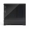 PC korpusas Fractal Design Pop 2 Air Juoda TG RGB Midi Tower — ATX/Micro‑ATX/Mini‑ITX, 3x120mm priekyje, 1x120mm gale, 2,5 colio+3,5 colio nišos