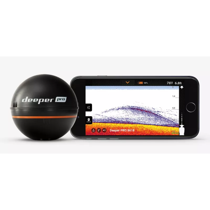 Žuvų ieškiklis Deeper Smart Sonar Pro 80 m FLDP-11