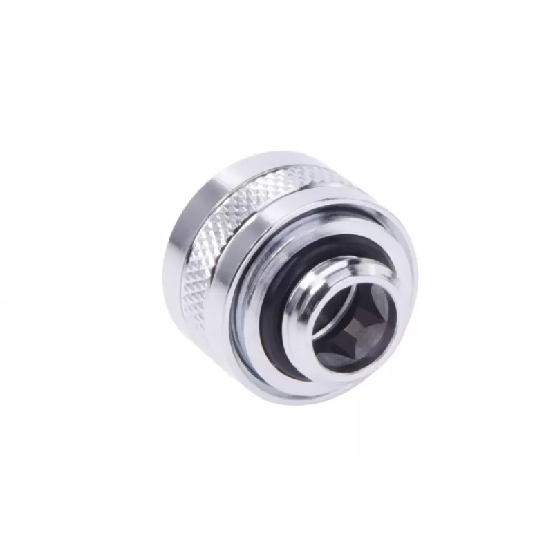 Jungčių rinkinys Alphacool 17474 — žalvarinės chromuotos jungtys, Ø 22 mm, aukštis 20 mm
