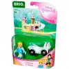 Ravensburger BRIO Disney Princess Cinderella & Wagon skalės modelio dalis / priedas, mėlyna / balta, amžius 3+