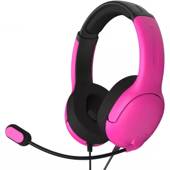 PDP PS5 & PC NEBULA ULTRA VIOLET AIRLITE WIRED HEADSET, Wired, Gaming, Headset, Black, Pink