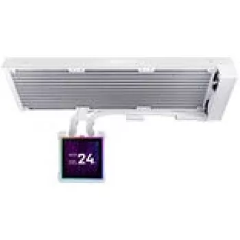 Skysčiu aušinamas procesoriaus aušinimo komplektas lian li HydroShift II LCD-S 360N 360 mm, be ventiliatorių, su RGB LCD ekranu