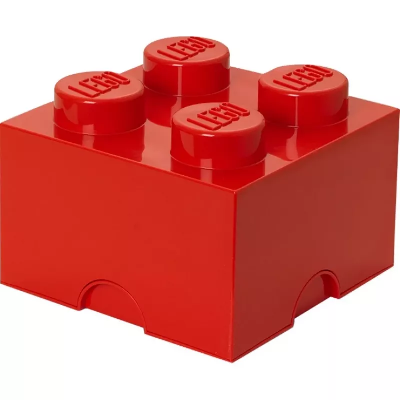 LEGO 4003 sukraunama daiktadėžė, raudona (40031730)