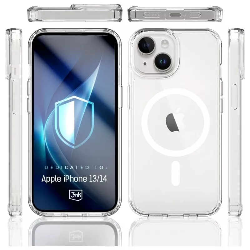 Armor MagCase Sasmugn A56 MagSafe skaidrus