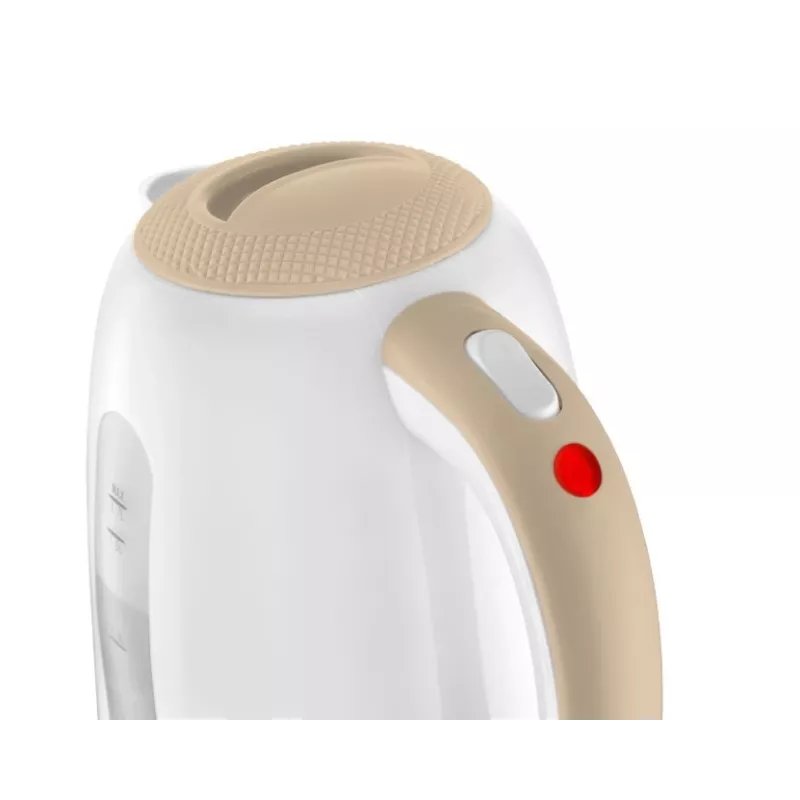 Elektrinis virdulys Concept Solution RK2331 — 1,7 l, 2200 W, smėlio/baltos spalvos