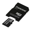 „Transcend“ 4 GB „MicroSDHC“ „Class 10“ atminties kortelė su adapteriu