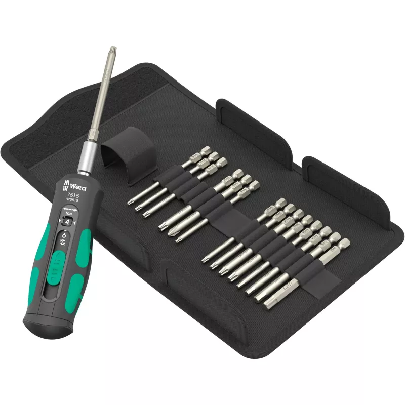 Wera Kraftform Safe-Torque Speed Universal 16 vnt. patikima konstrukcija