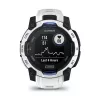 Išmanusis laikrodis GARMIN Instinct 2 45 mm, MIP 0,9 colio (176×176), GPS, saulės energija, silikoninis dirželis mėlynas/baltas