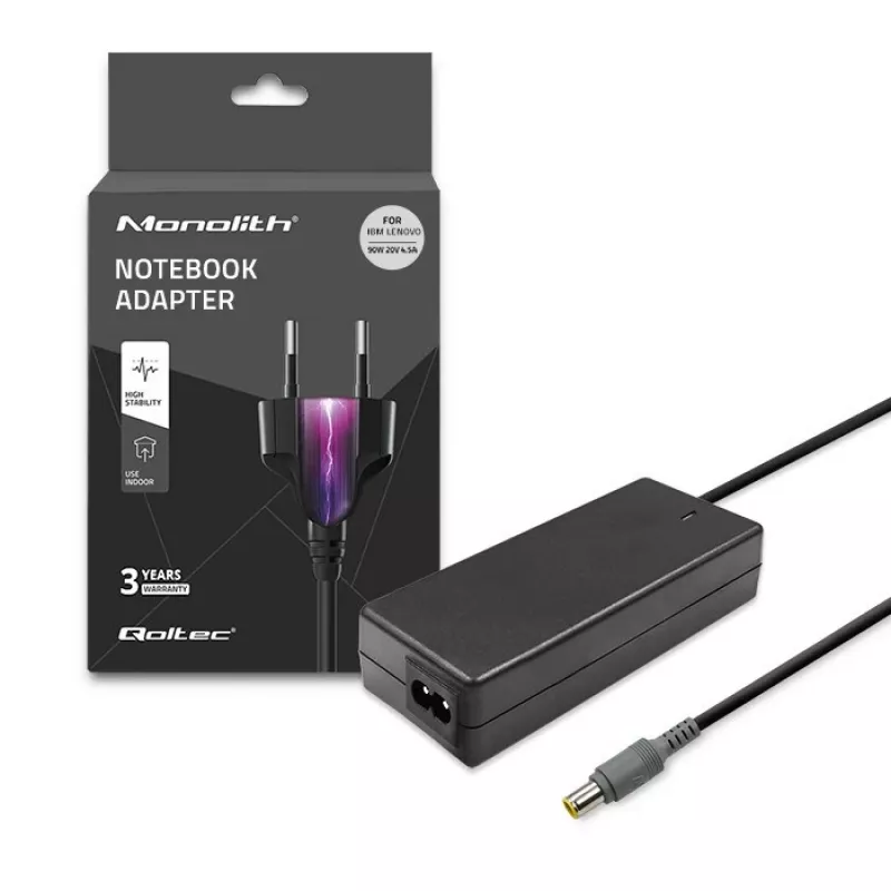Qoltec 50093 maitinimo adapteris / inverteris 90 W juoda