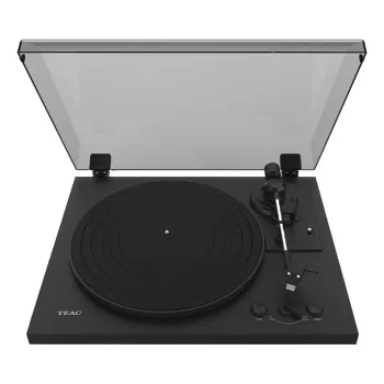 Diržinė pavara garso patefonas TEAC TN-175-B Juodas