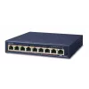 PLANET GSD-908HP - komutatorius - 8 x 10/100/1000 (PoE+) + 1 x 10/100/1000 (Uplink) - Stalinis - PoE+ (GSD-908HP)