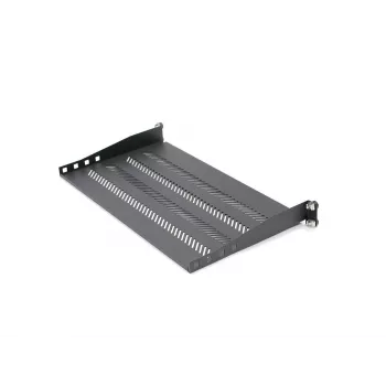 Lentyna DIGITUS 1U fiksuota 250 mm gylio 19 colių stovams, 15 kg keliamoji galia