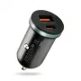 Automobilinis kroviklis everActive CC-30Q QC3.0 35W — 1x USB-A, 1x USB-C, greitasis krovimas