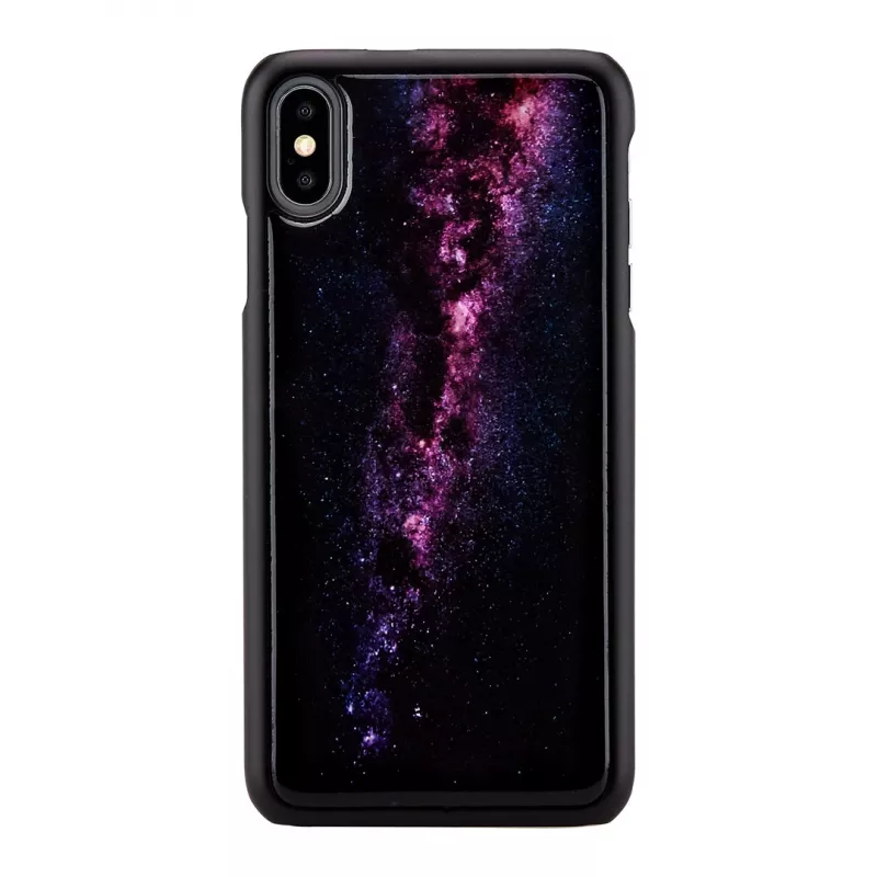 Telefono dėklas iKins, skirtas iPhone XS Max — Milky Way juodas