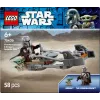 LEGO STAR WARS 75436 Mandaloriečio ir Grogu greitaeigis motociklas