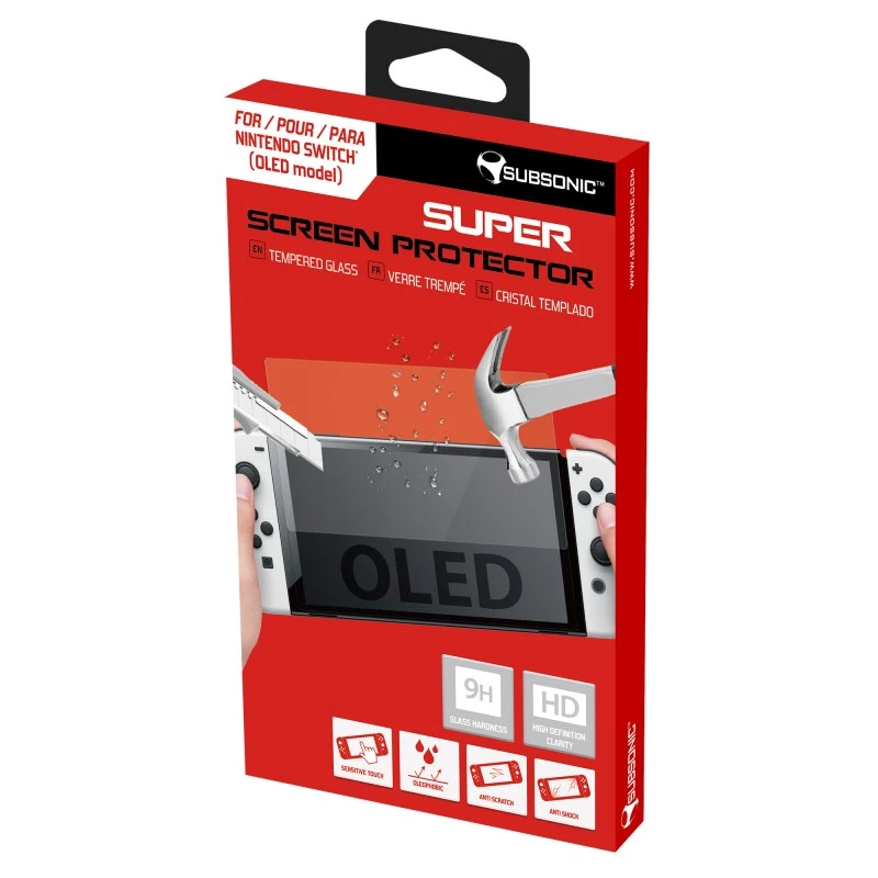 Subsonic Super Screen Protector Grūdintas Stiklas Nintendo Switch OLED