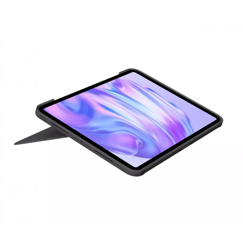 Logitech Combo Touch Klaviatūra QWERTY US International jutiklinis kilimėlis Graphite