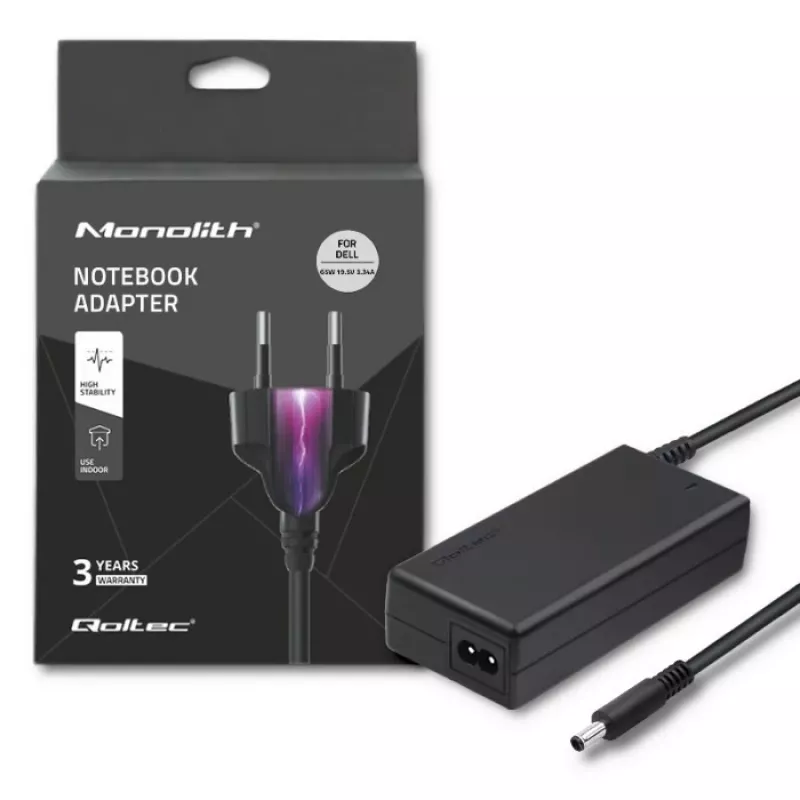 maitinimo adapteris for Dell 65W | 19.5V | 3.34A | 4.5 * 3.0 + pin