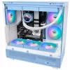 Thermaltake CT140 EX Reverse ARGB 140 mm korpuso ventiliatorius, 3 vnt. pakuotė, „Hydrangea Mėlyna“