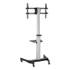 TV sieninis laikiklis SBOX FS-444 televizoriams nuo 37 iki 86 colių, iki 50 kg, VESA iki 600×400