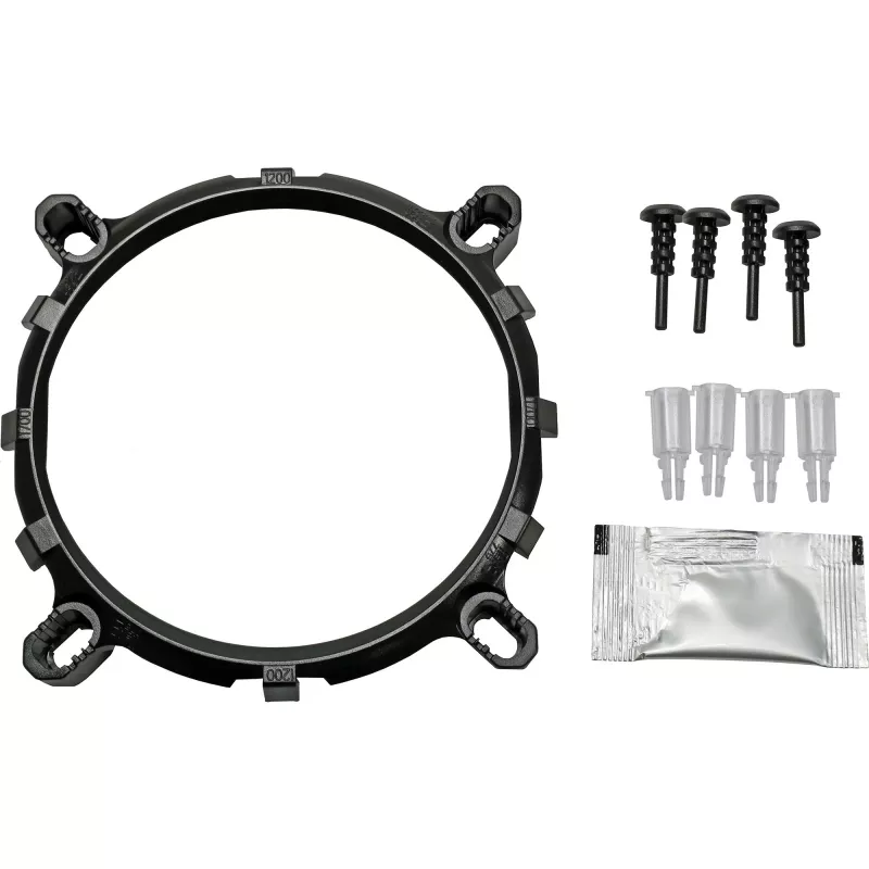 Oro aušintuvas INTER-TECH 4P90 Bulk, 92 mm hidraulinis ventiliatorius, 125 W TDP, suderinamas su AM5/AM4/AM3 ir LGA 1700/1200/115x/775