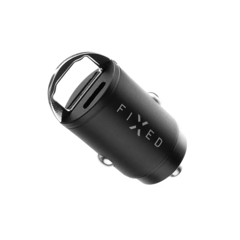 Automobilinis kroviklis FIXED FIXCC30M-CU-BK 30W USB‑C automobiliniams lizdams