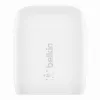 Belkin WCA006VF1MWH-B6 mobiliojo įrenginio įkroviklis Išmanusis telefonas Baltas AC Greitas įkrovimas Vidaus naudojimui