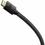 HDMI laidas Baseus CAKGQJ01 2 m, HDMI Type A vyriškas–vyriškas, HDMI 2.1, juoda/sidabrinė