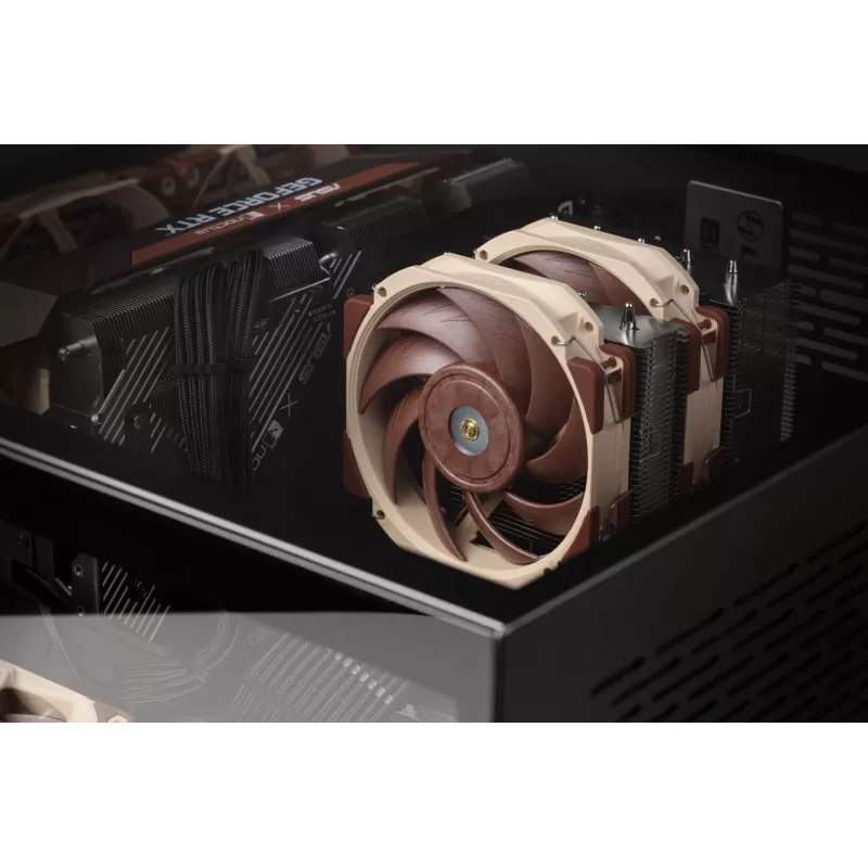 Ventiliatorius Noctua NF-A12X25R PWM 12 cm Smėlio Ruda 2000 RPM 102.1 m³/h