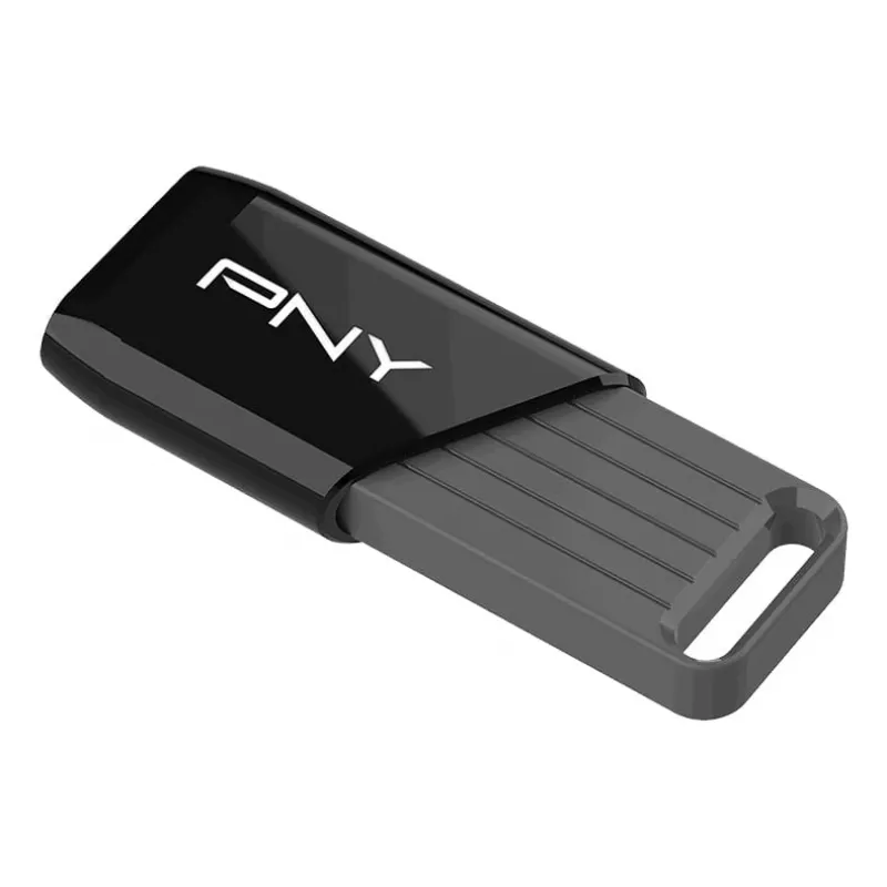 PNY Attaché X, 32 GB, USB Type-A, 3.2 Gen 1 (3.1 Gen 1), 130 MB/s, Dia, juoda