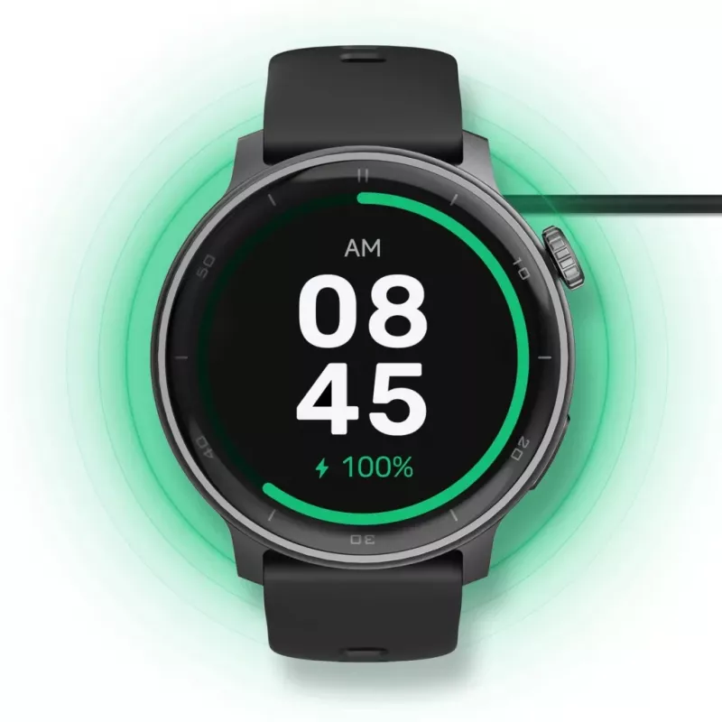 Išmanusis laikrodis Stelio STSWA101BK Activ GPS 46mm juodas