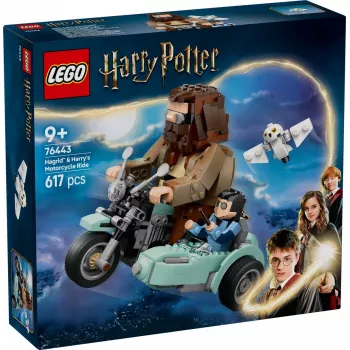 LEGO HARRY POTTER 76443 Hagrid & Harry's Motorcycle Ride
