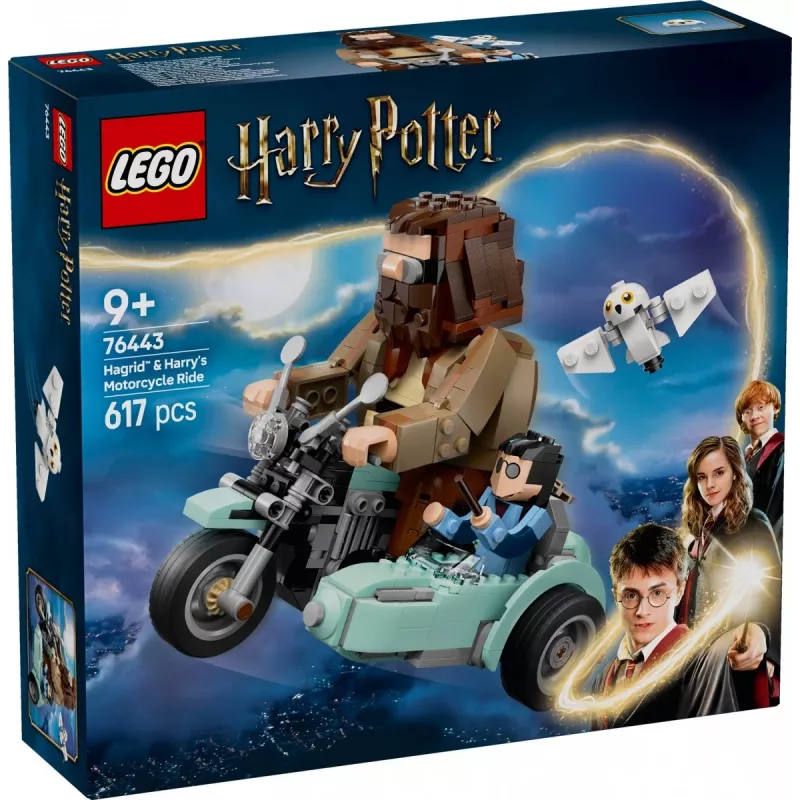 LEGO HARRY POTTER 76443 Hagrid & Harry's Motorcycle Ride