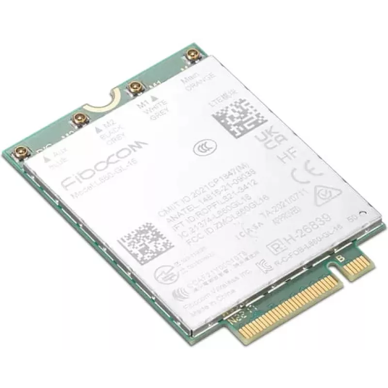 4G vidinis WWAN modulis Lenovo Fibocom L860-GL-16 1000 Mbit/s belaidis M.2